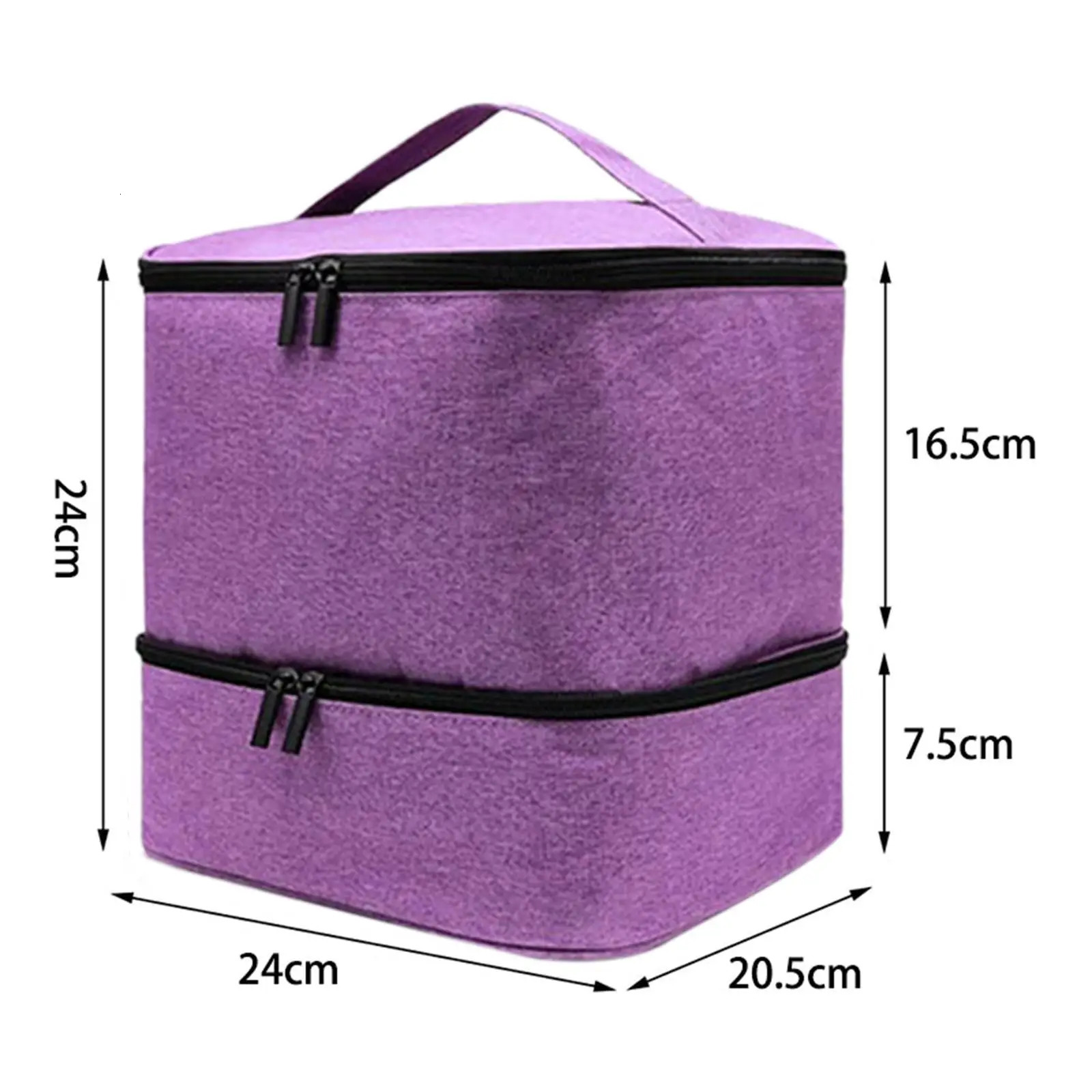 Nail polish suitcase for cosmetic nail varnish processing tools 241106