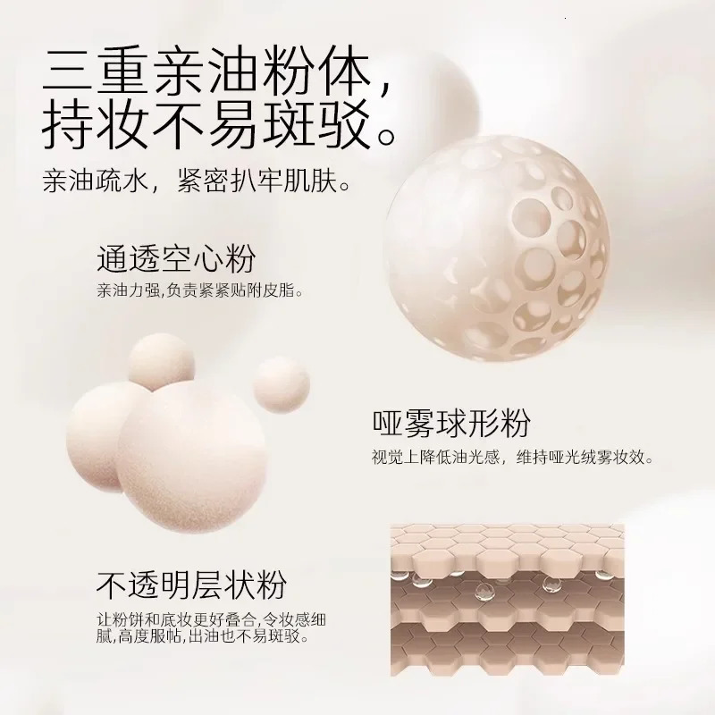 Marie Dalgar Free Monologue Soft Focus Pressing Powder Invisible Pore Makeup Set and Persistent Oil Control concealer 241107 ww