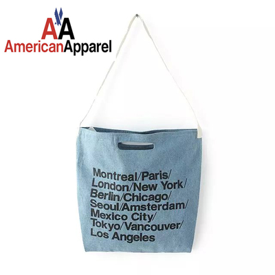 New arrival Canvas Bags American Woven Cotton AA City Shoulder Bag Letter Printed Cowboy Shopping Bag AAA Quality