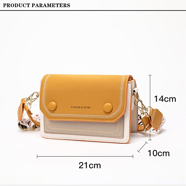 New Arrive 2023 Women Pu Leather Shoulder Bags Girls Brief Flap Women's Casual Messenger Bags Crossbody Bags