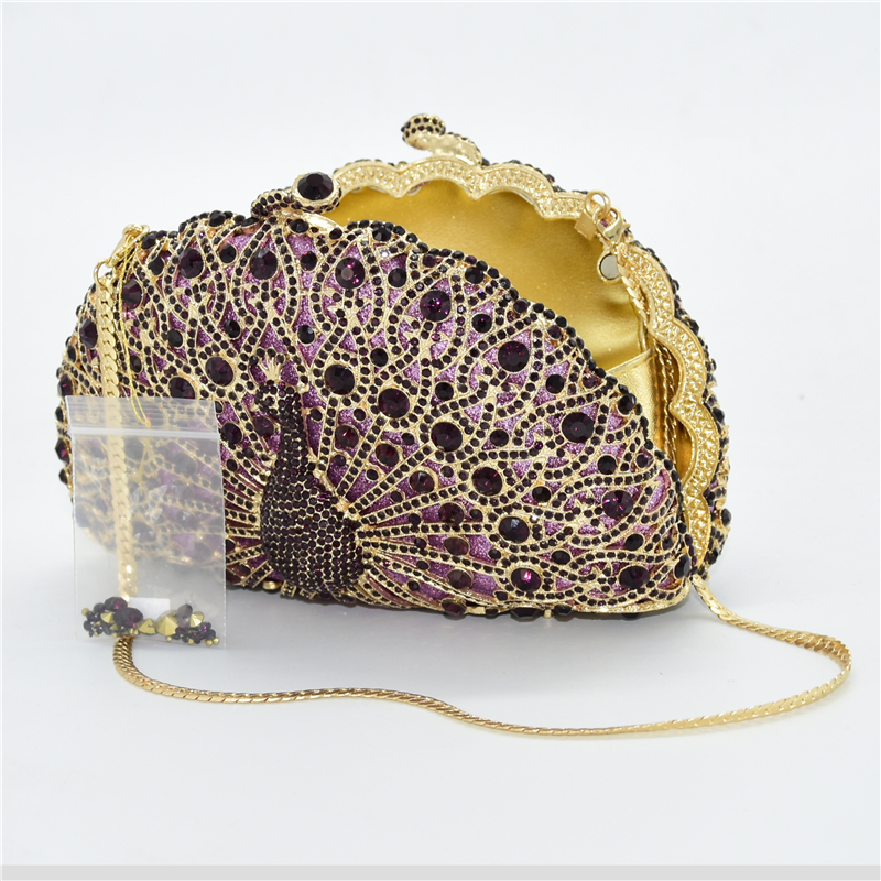 Luxury Colorful Crystal Diamond Evening Bag 2020 Newest Crystal Diamond Chain Evening Bag Luxury Handbags Women Bags Designer