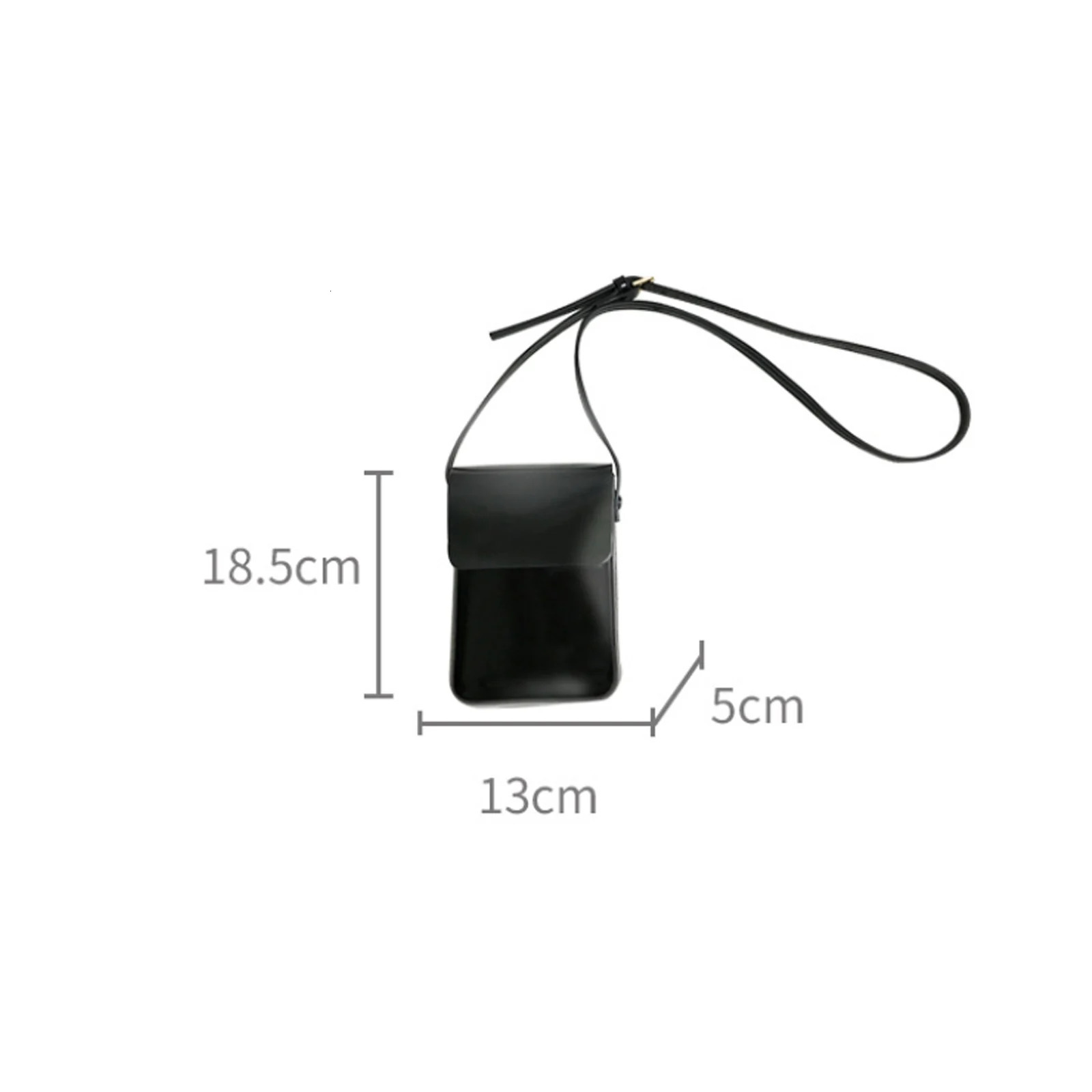 Mini Crossbody Phone Bag Mini Pu Leather Strap Bag Phone Bag Womens Fashion Cute Retro Edition Shoulder Bag 241107