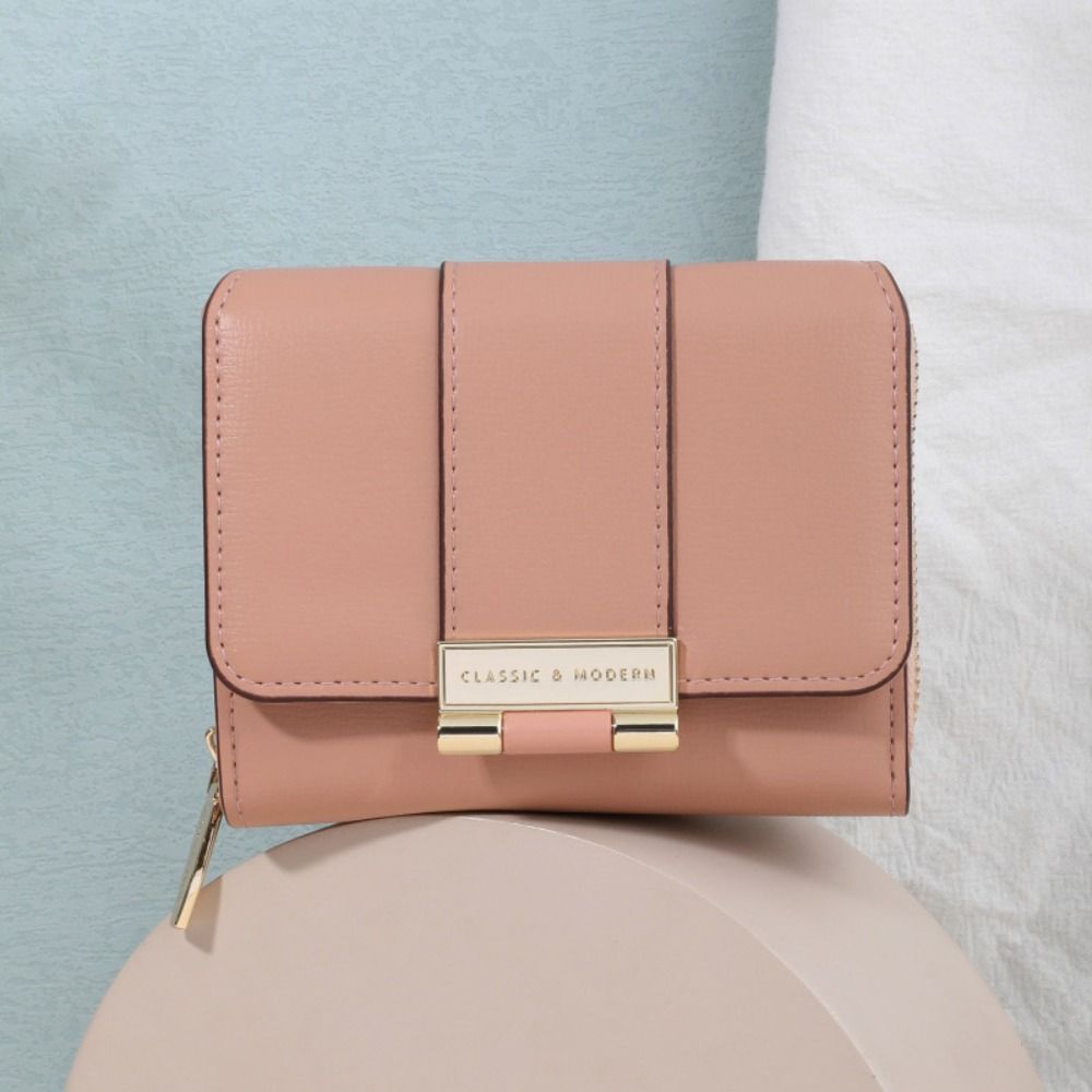 Fashion Women Wallets Small Wallets Zipper PU Leather Quality Female Purse Card Holder Wallet