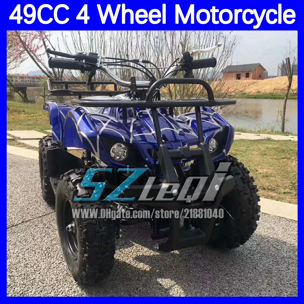 50CC Kid Adult ATV UTV MOTO Snowmobile Gasoline Motorcycle Kid Adult Go Kart Frames Quad ATVS Amusement Rides 4 Wheel Beach Buggy Motorbike Birthday G