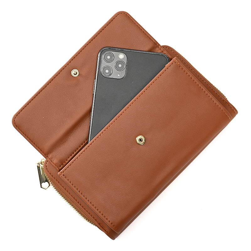 Ladies Crossbody Shoulder Mobile Wallet Women's Phone Bag Messenger Bags Small PU Leather Purse Card Holder For Female
