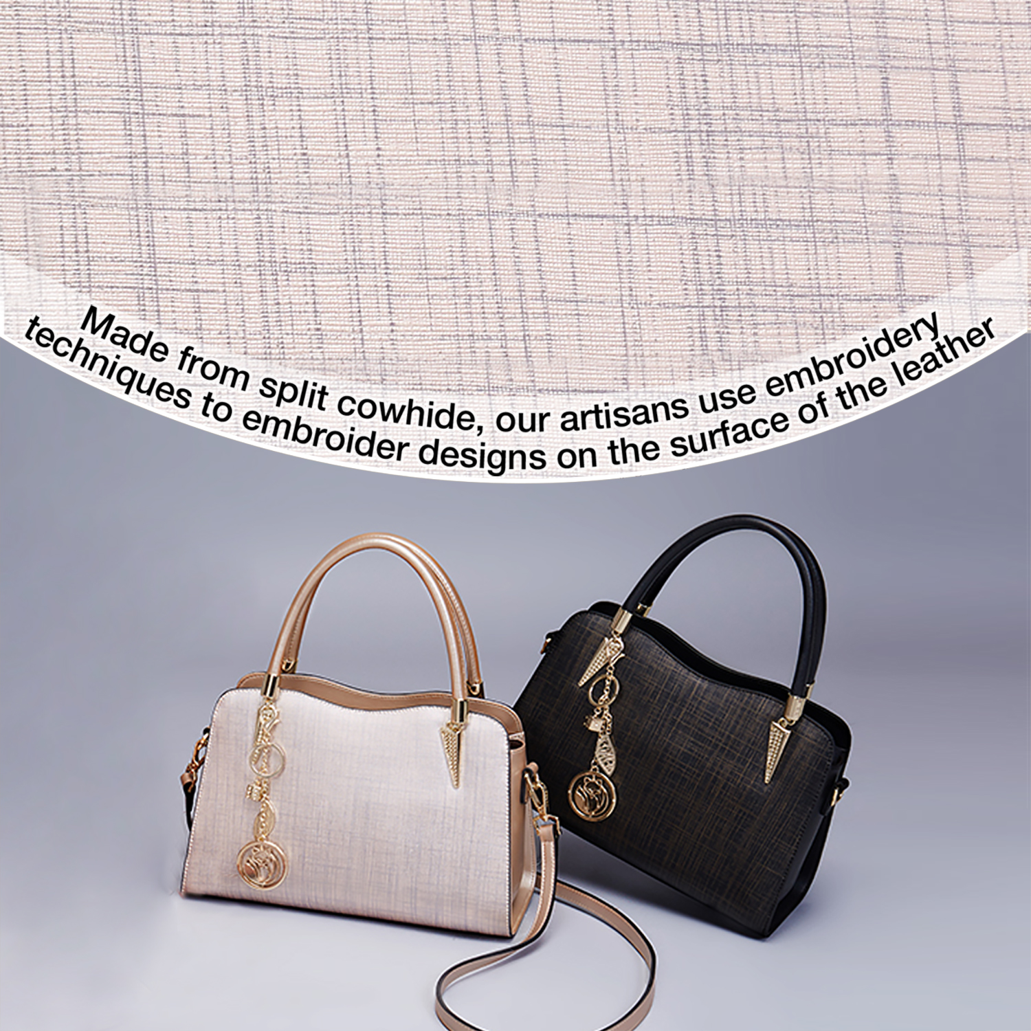 FOXER Women Shoulder Bag Split Leather Female Handbag High Quality Stylish Office Medium Tote Fall Winter Crossbody Bag For Lady