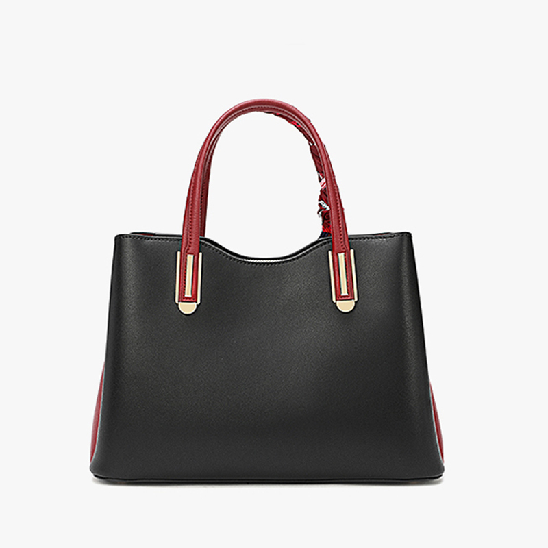 Luxury Designer Cowhide Leather Female Handbag Leather Shoulder Bag Fashion Large Capacity Women Bag Female bag
