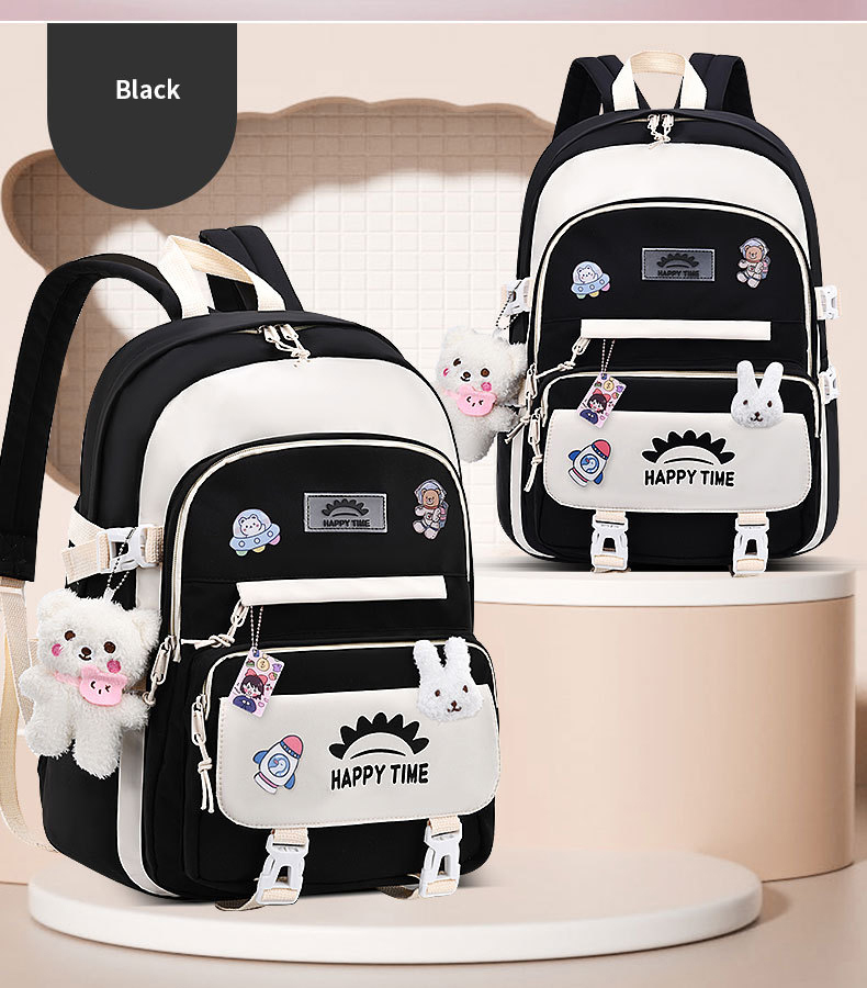 Primary School Backpack For Children Kawaii Girl School Bag Supplies Waterproof Children's Backpacks Mochila Mujer