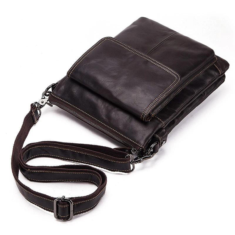 Mens Crossbody Bag Retro Casual Cross Bags Large Capacity Business Messenger highQuality Men Shoulder 241106