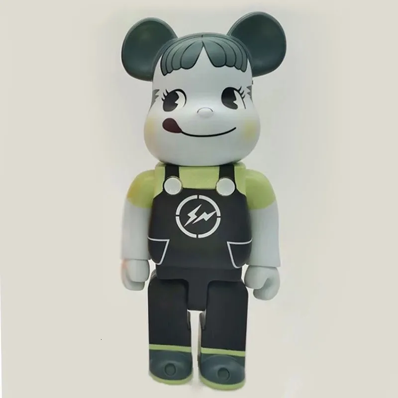 Decorative Objects Figurines 28CM 400 Bearbricklys for ka Action Figures Cartoon Blocks Bear Dolls PVC Collectible Models Toys Ani294G X250109