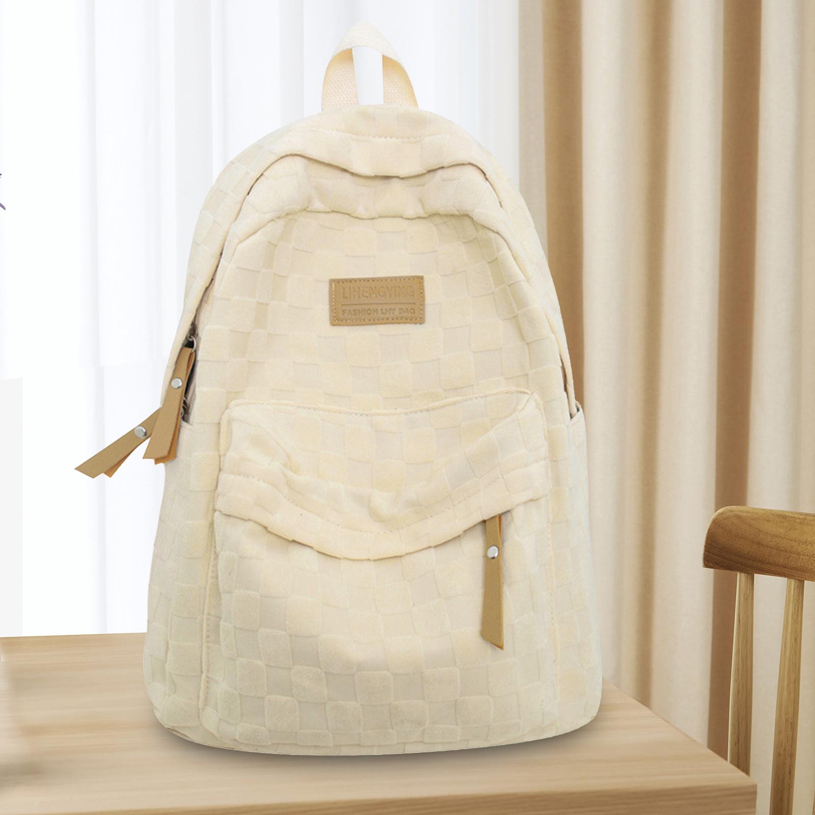 Girls Backpack Fashion Adjustable Shoulder Straps Casual Trendy Daypack for Trips Hiking Shopping Outdoor Indoor Birthday Gift