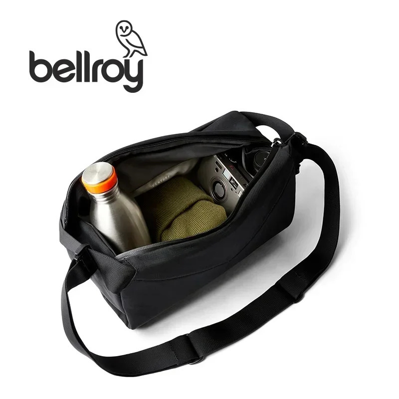 High Quality Bellroy Australia Venture Sling 9L Explorer Chest Bag Largecapacity unisex fashion One shoulder messenger bag 241106