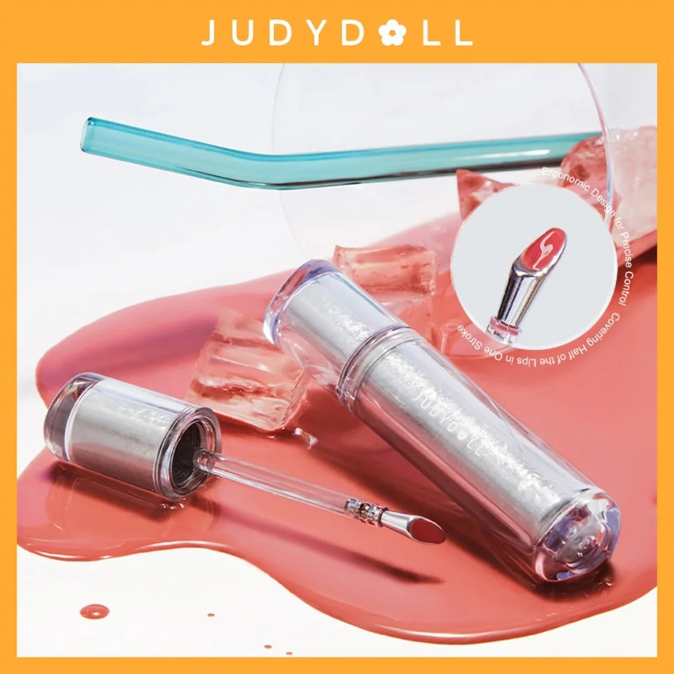 JUDYDOLL Water Iron Up Glossy Lip Glossy Lip Makeup Liquid lipstick Cosmetic Women 241107