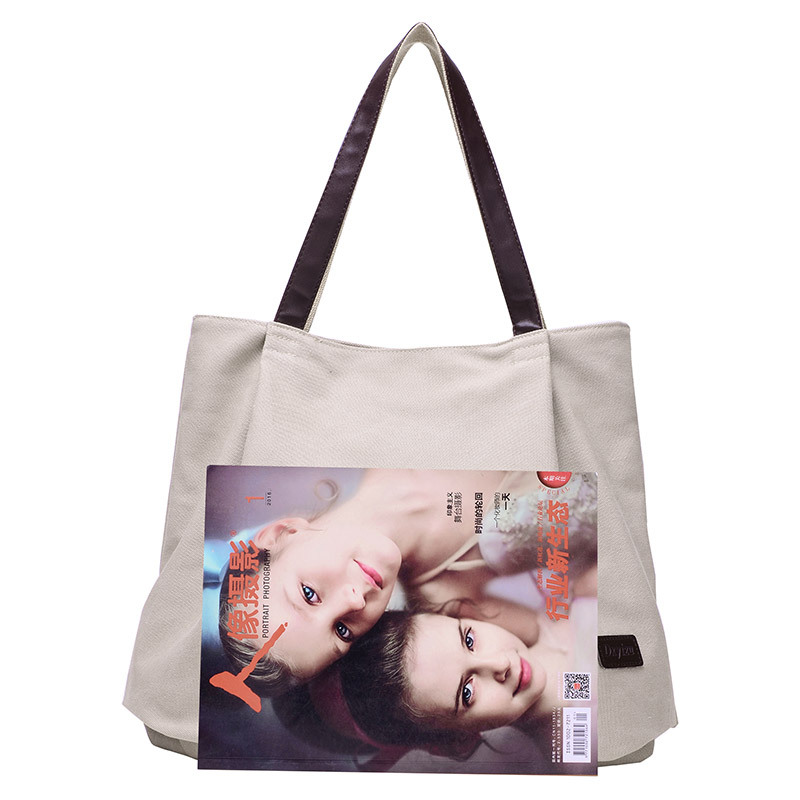 Tilorraine 2022 women's bag leisure canvas bag large capacity korean fashion simple new four seasons versatile women handbag
