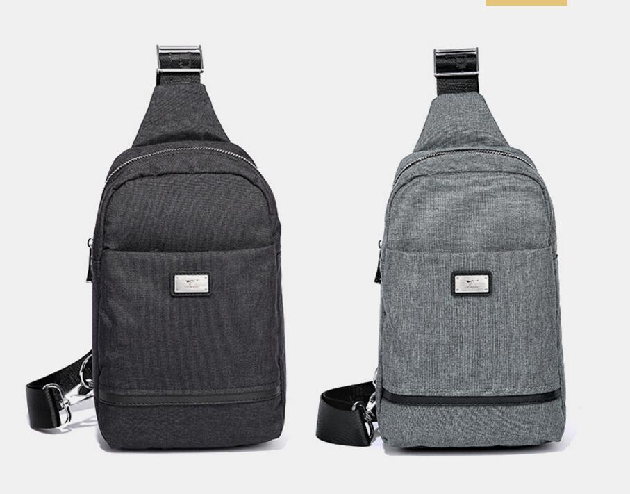 Men's Waist bag 2020 new earth tide leisure Oxford fabric bag single shoulder bag cross tide brand Septwolves male Satchel