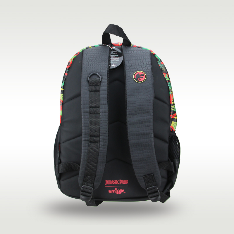 Australian Original Smiggle Children's Schoolbag Boys backpack Dinosaur Paradise Kids' Bags 16 inch Waterproof Wear-Resistant