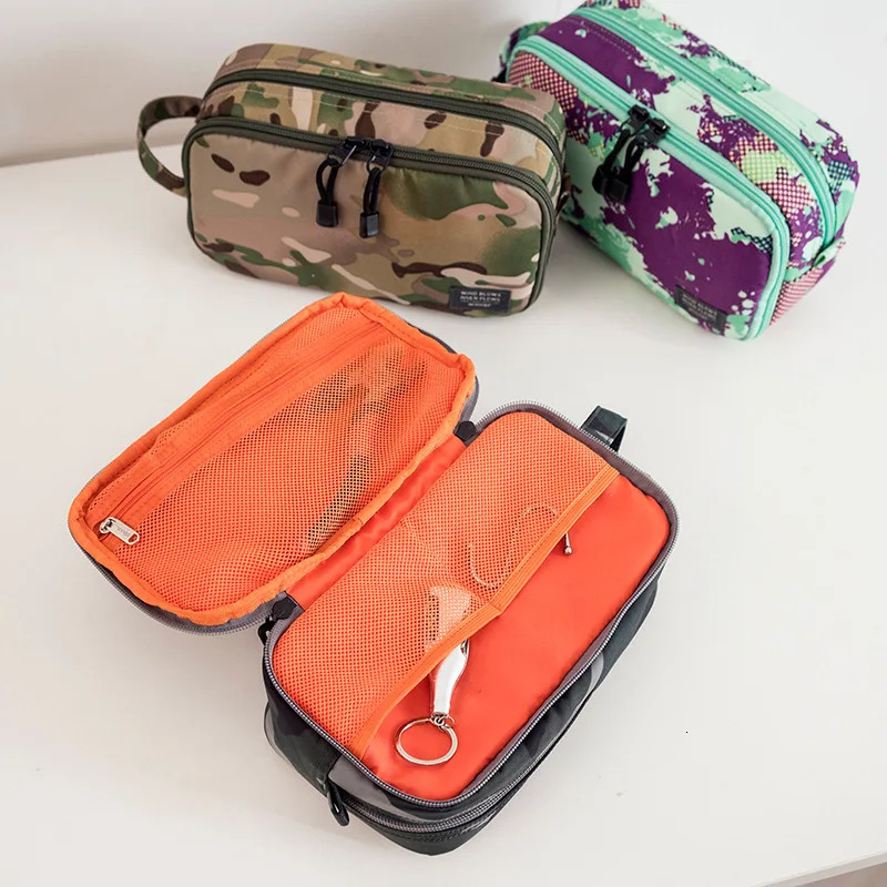 waterproof mens lifting makeup bag multi-purpose Oxford organizer makeup womens essential makeup face bag 241106