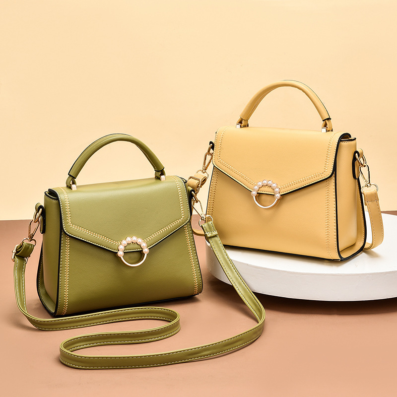 Soft Pu Leather Luxury Women Handbag Fashion Solid Color Women'S Shoulder Crossbody Bag Sac A Main Femme Luxe 2024