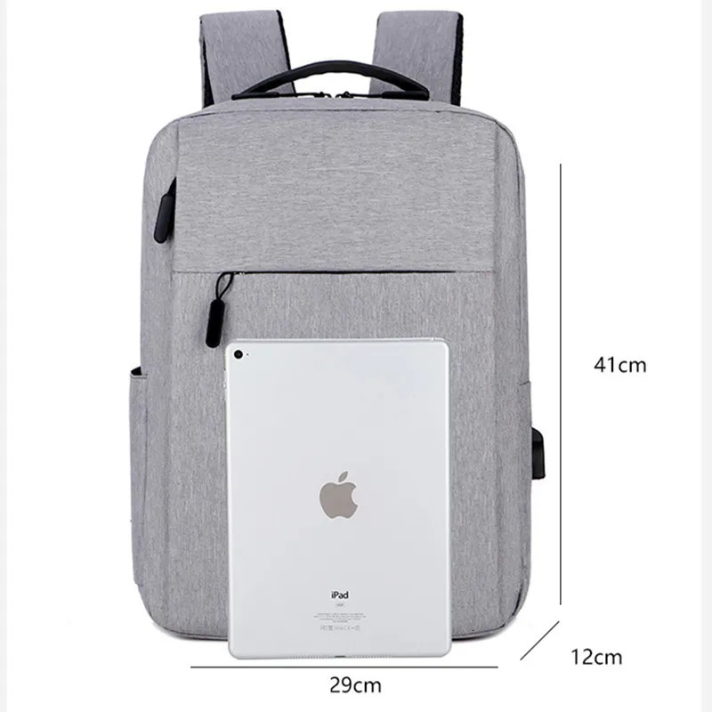 2024 Leisure Outdoor Sports Backpack Fashion Business Travel 15.6-inch Laptop Backpack Waterproof and Anti theft Student Backpack 241106
