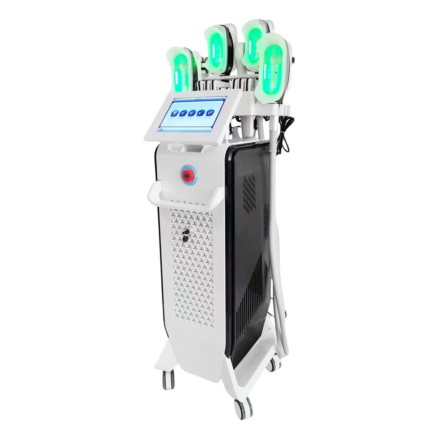 High Powerful 360 Cryo Body Slimming Fat Freeze Cryolipolyse Machine Professional Cryotherapy Equipment That Provides Entire Body Cooling Beauty Devic