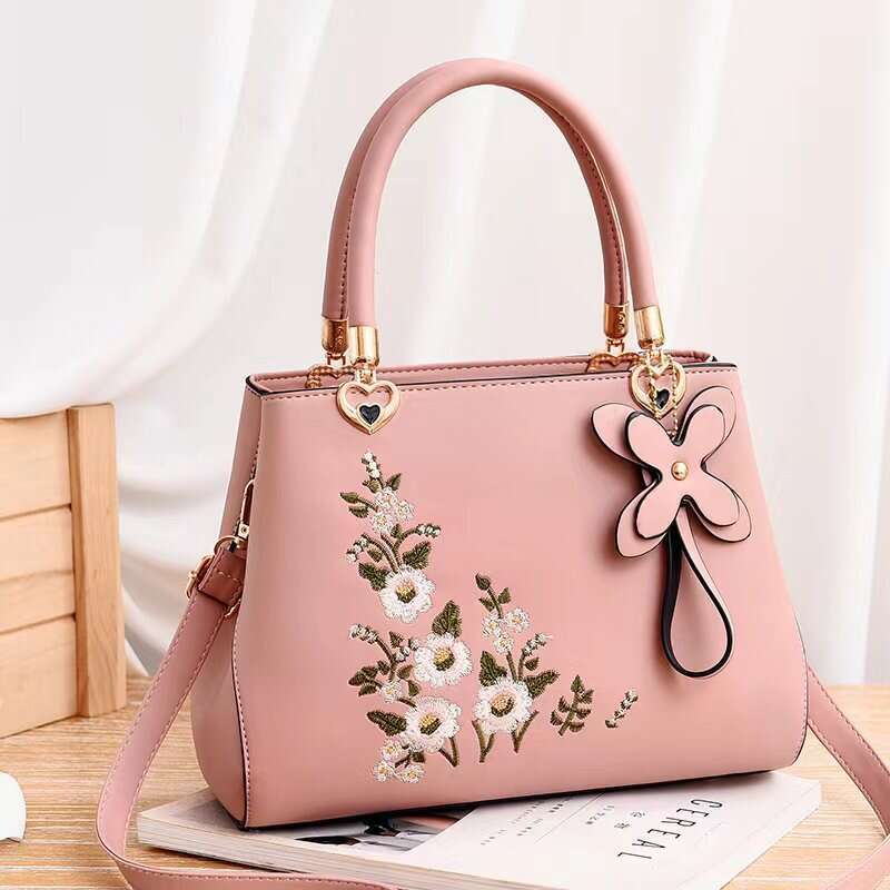 flower handbag new Chinese style women's shoulder embroidered crossbody bag bags