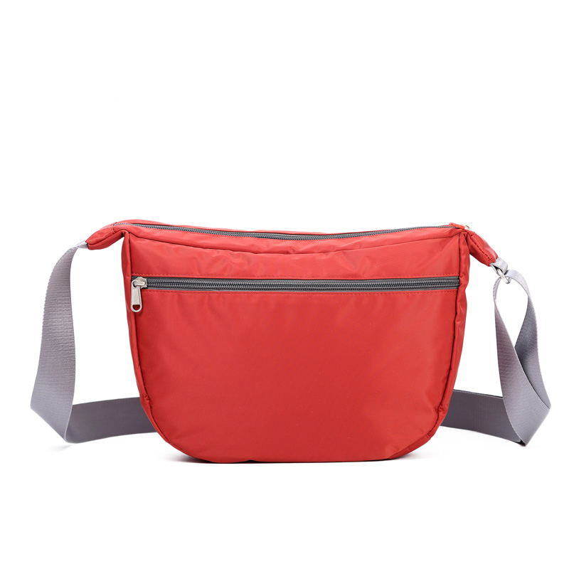 Fouvor Women Personality Small Shoulder Bags Casual Oxford Messenger Bag Solid Canvas Tote Bag 2587-09