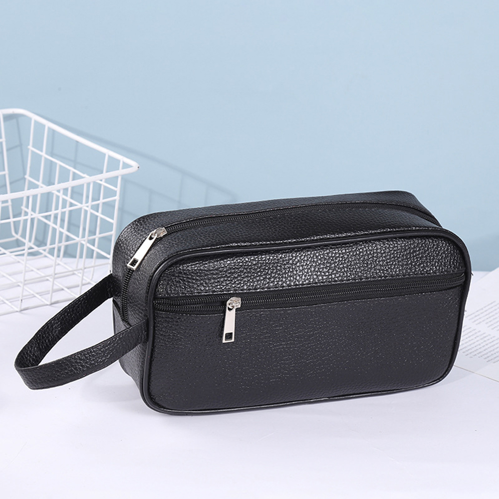 Hot Men Vintage Toiletry Bag Travel Necessary Business Cosmetic Makeup Cases Male Hanging Storage Organizer Wash Bags