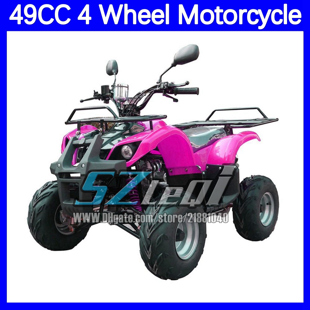 Kids Adult ATV UTV MOTO High Quality ATV OFF-Road Motorcycle Newest Kids 2Stroke 49CC Quad Bike For Amusement Park Outdoor Sports Race Team Racing Gam