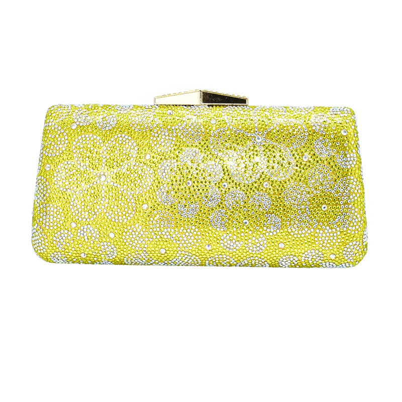 Female Wedding Party Bridal Handbag Designer Match Wedding Bridal Party Purse Handbags Rhinestone Evening Bag Clutches for Women