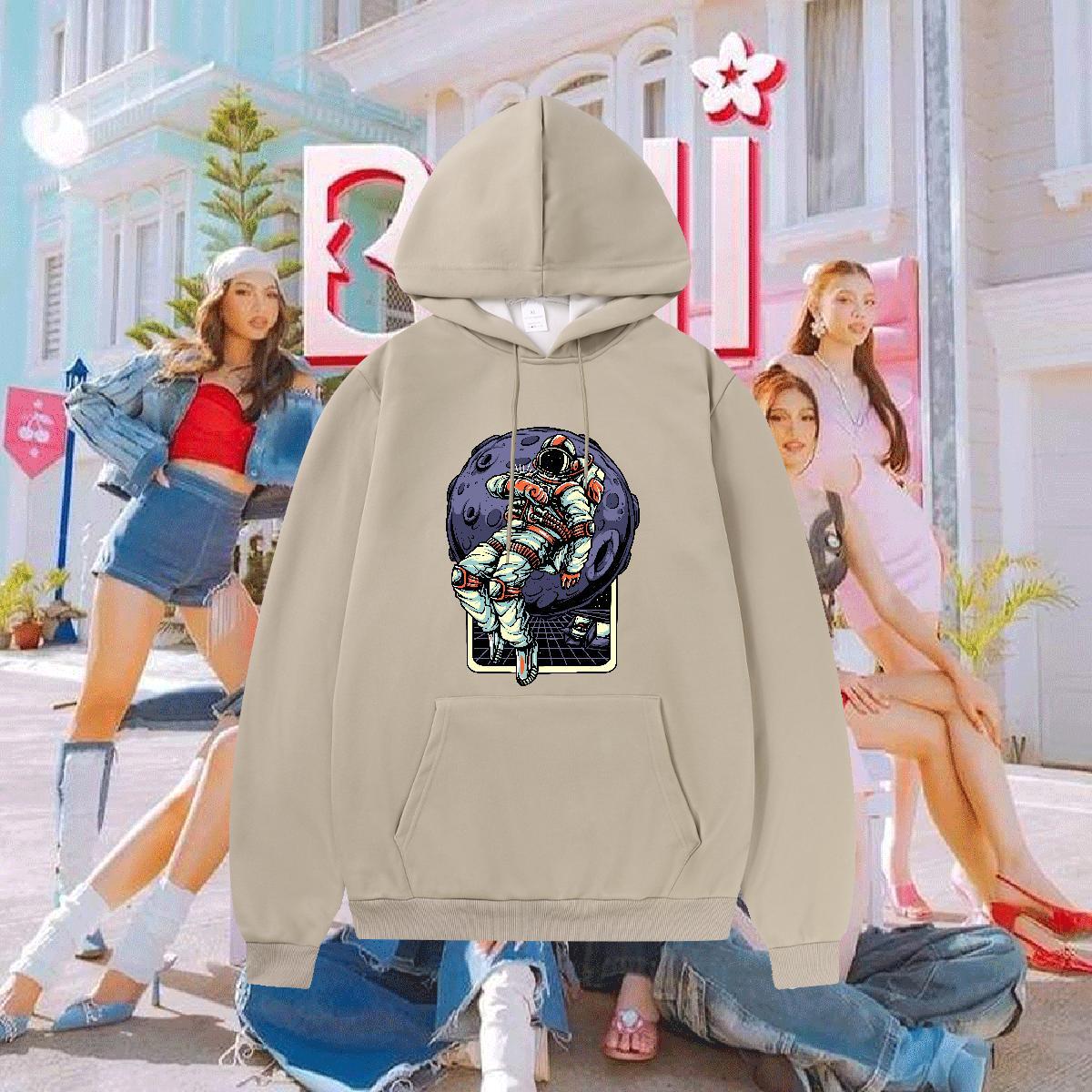 DIY Hoodie Men Breathable Cool Couples Hoodie Anime Oversized US Size Pullover Hoodie Street wear Hip Hop Thick Plush