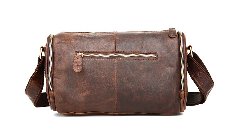 New Mad Horse Skin Pocket Bag, Single Shoulder Bag.pinepoxp bag