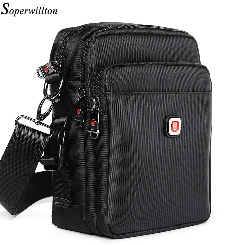 Soperwillton Shoulder Bag & Crossbody 2020 New Material Upgrades Classic Bags Oxford Waterproof Zipper Casual Bag #1054