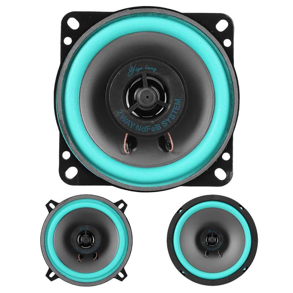 Car Audio 4/5/6 Inch Car Speaker 100W/160W HiFi Coaxial Subwoofer Universal Automotive Audio Music Full Range Frequency Car Stereo Speaker H250118