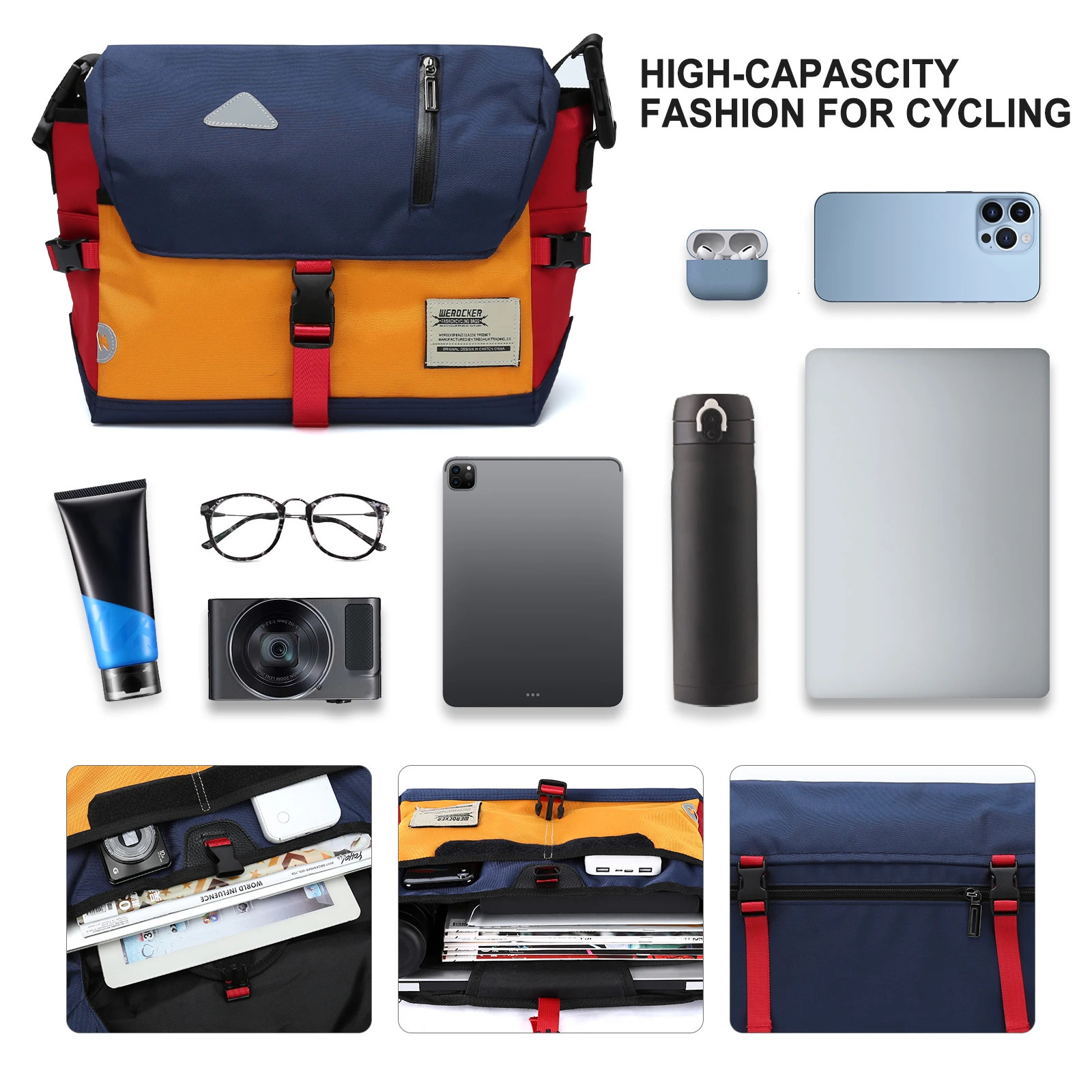 Mens Shoulder Bag Casual Waist Phone Money Chest Messenger Cycling School Fanny Packs Mailman Bags Bolsa Masculina 241106