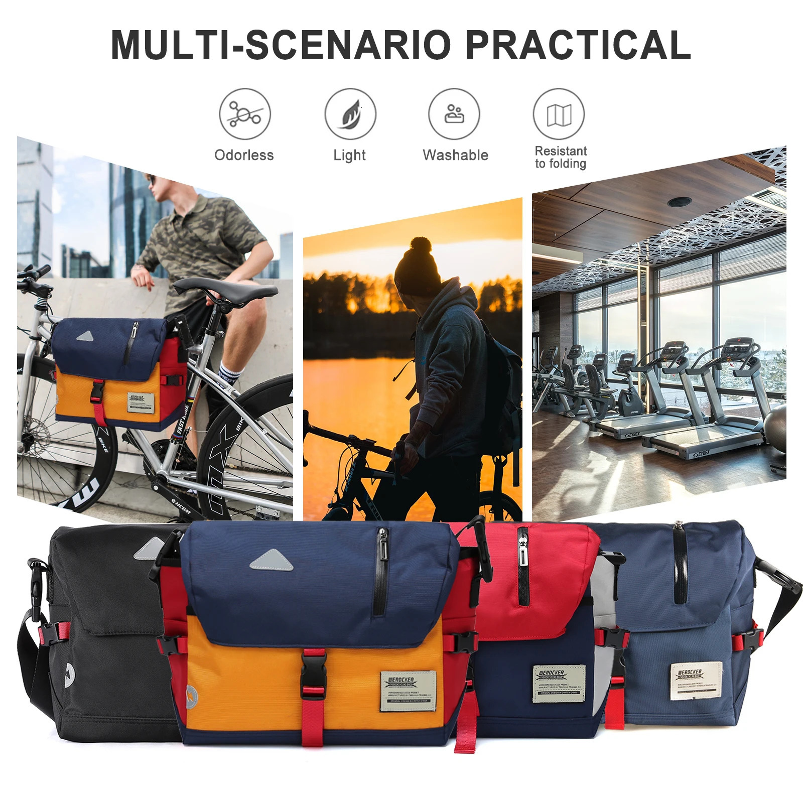 Mens Shoulder Bag Casual Waist Phone Money Chest Messenger Cycling School Fanny Packs Mailman Bags Bolsa Masculina 241106