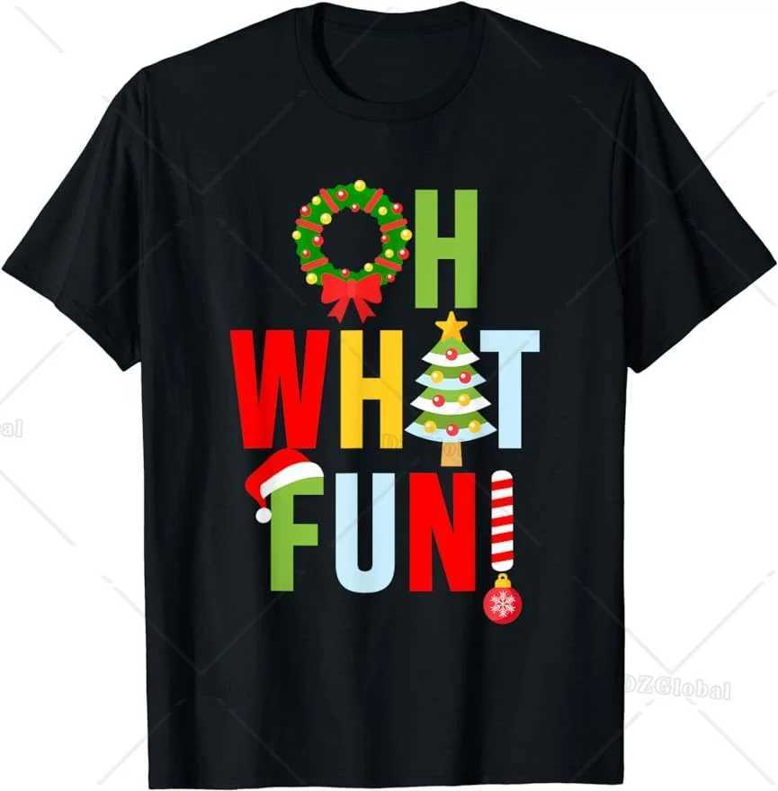Christmas Light Lover Christmas T-shirt Custom Printing Womens T-shirt Mens Clothing X241107