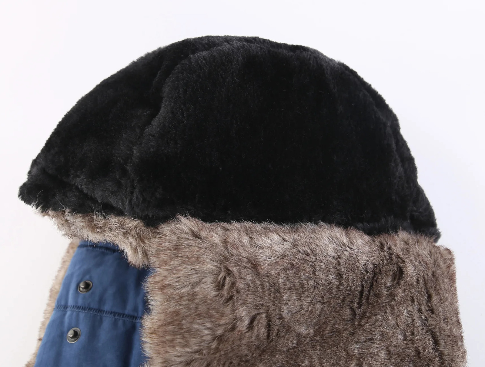 Connectyle Mens Warm Hunting Hat Windproof Winter Russian Hat with Mask Ushanka Hat 241106