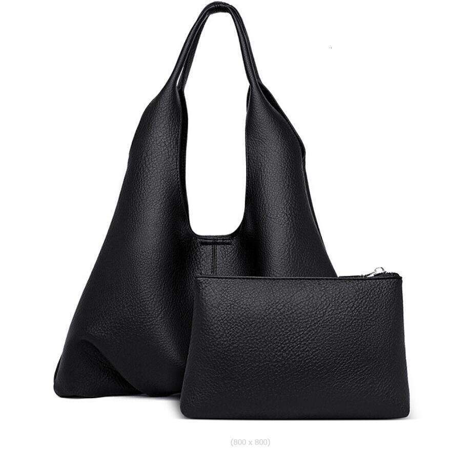 OLOEY Fashion Retro Tote PU Commuting Shoulder Handbags Bags Simplicity Large Capacity Shopping Women's Bag
