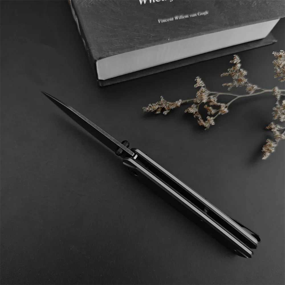 KS 6105 BLK Bel Air DuraLock KVT Folding Knife CPM MagnaCut PVD Blade Anodized Aluminum Handle Outdoor Camping Survival Knife X241107