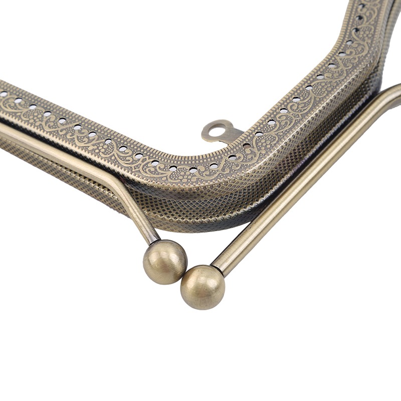 Coin Purse Clasp Lock Lips Shape Metal Frame For Purse Handle Clutch Bag Handbag Accessories Making Metal Clasp Bags Hardware