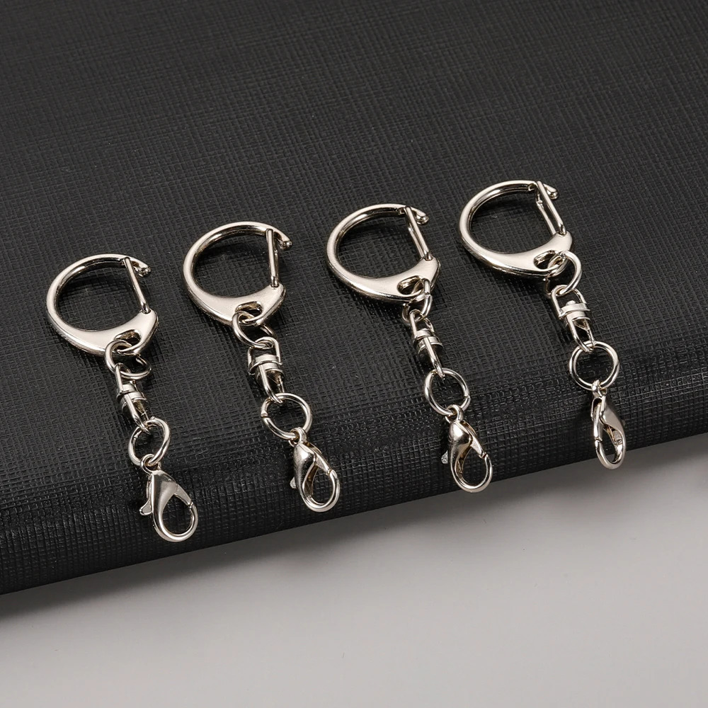 1/5/10 lobster buckle 57mm chain C-shaped buckle connectors used for DIY jewelry making searching for keychain accessories and directly 241107