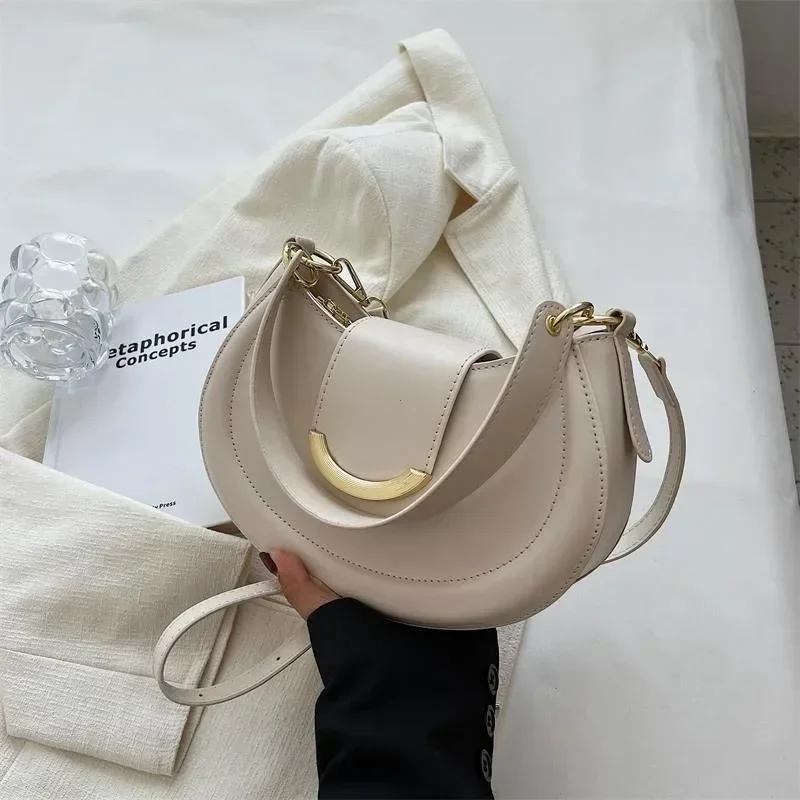 Armpit Shoulder Side Bags for Women 2023 Designer Trend Leather Small Underarm Crossbody Handbags and Purses Bags for Women
