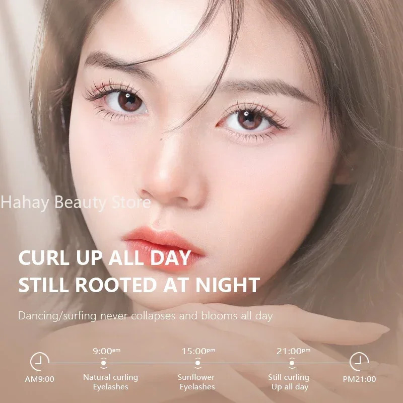 Portable Curling Electric Eyelash Curler Electric Eyelash Graffiti Durable Eyelash 241107