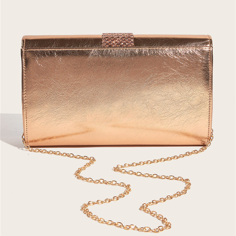 XMESSUN New PU Leather Crossbody Diamonds Clutch Bags for Women Designer Fashion Lady Casual Chain Shoulder Evening Pouch Bag