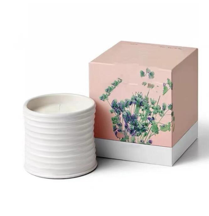 Scented Candle Newest Perfume Candle TOMATO LEAVES 170g Incese OREGANO BEETROOT TOP Scented candle ivy Aromatherapy Gift Box Home Decoration Christmas