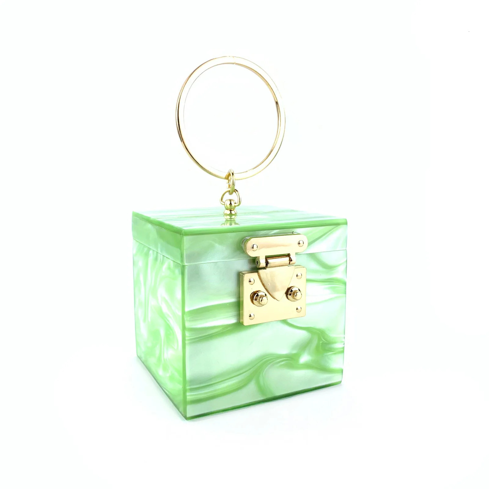 XIYUAN Acrylic Box Night Clutch Bag Womens er Acrylic Handbag Wedding Party Acrylic Handbag 241106