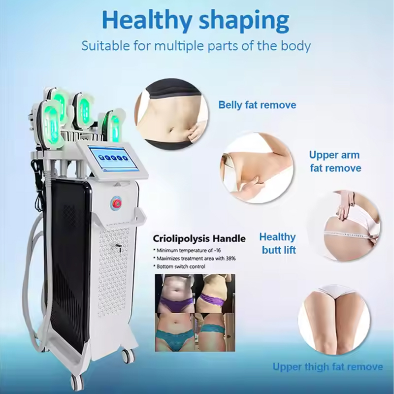 Rf Cryo Machine Newest Cryolipolysis Lose Weight Cavitation Shaping Cryotherapy Sculptures Equipment