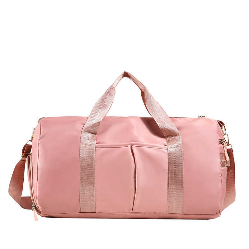 Large capacity fashionable hand-held travel bag for women, lightweight and short distance business travel luggage bag for men, sports and fitness cros