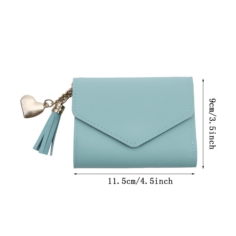 Women Small Wallet Purse Card Holder Zip Coin Handbag Wallets for