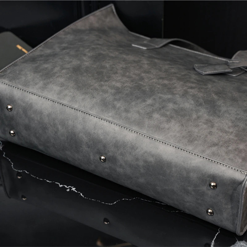 Fashion Retro Mens Messenger Bag Tote Large Capacity Crossbody Men Handbag Multifunctional Pu Leather Shoulder Bolsas 241106
